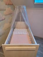 Hemeltje van grijs voile met witte standaard., Ophalen, Zo goed als nieuw, Overige typen