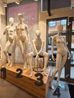 ETALAGEPOPPEN LICHTGRIJS, Zakelijke goederen, Kantoor en Winkelinrichting | Winkel en Inventaris, Ophalen