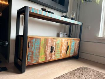 Nieuw Dressoir massief gerecycled hout + factuur/garantie beschikbaar voor biedingen