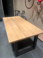Massief Eiken Eettafel 100x200cm - Nieuw Gelakt!, Huis en Inrichting, Tafels | Eettafels, Ophalen, 100 tot 150 cm, 200 cm of meer