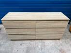 MALM Ladekast met 6 lades, 160x78 cm, Ophalen, Overige materialen, Gebruikt, 50 tot 100 cm