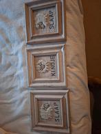 3 schilderijtjes babykamer. schaapjes, Ophalen of Verzenden