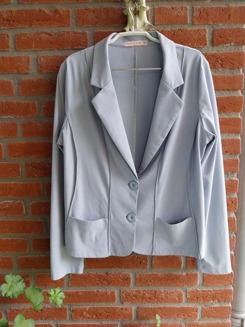 Studio Anneloes blazer XL lichtblauw, Kleding | Dames, Jasjes, Kostuums en Pakken, Zo goed als nieuw, Maat 46/48 (XL) of groter