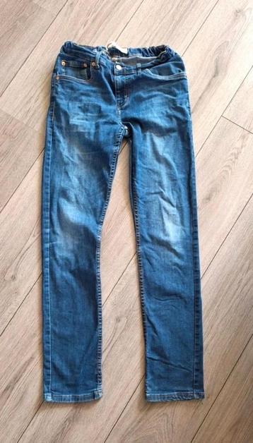 Blauwe Levi’s 512 jeans Slim Taper maat 176 beschikbaar voor biedingen