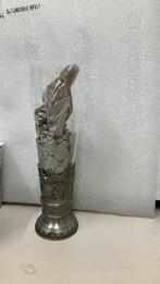 Glas met bewerkte voet, Antiek en Kunst, Antiek | Glas en Kristal, Verzenden