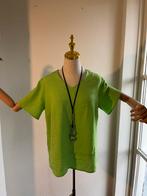 Lime groene blouse v. 50 voor €15, nieuw!Maat 42, Maat 42/44 (L), Nieuw, Ophalen of Verzenden, CONCPT