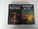 Verlaten bibliotheek & gevangen op zee. Escape spellen, Ophalen of Verzenden, Zo goed als nieuw