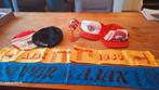 4x Ajax petten 2 x Ajax sjaals, Ophalen of Verzenden, Gedragen, One size fits all