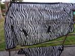 zebradeken zebra vliegendeken losse hals 95-145 pony, Dieren en Toebehoren, Paarden en Pony's | Dekens en Dekjes, Ophalen of Verzenden