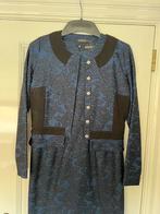 Supertrash jurk met jasje - blauw/zwart, Supertrash, Blauw, Knielengte, Maat 38/40 (M)