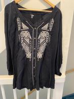 ZWART DESIGN DAMES TOP , MAAT: L, Kleding | Dames, Tops, Maat 38/40 (M), Ophalen of Verzenden, Lange mouw, Zo goed als nieuw