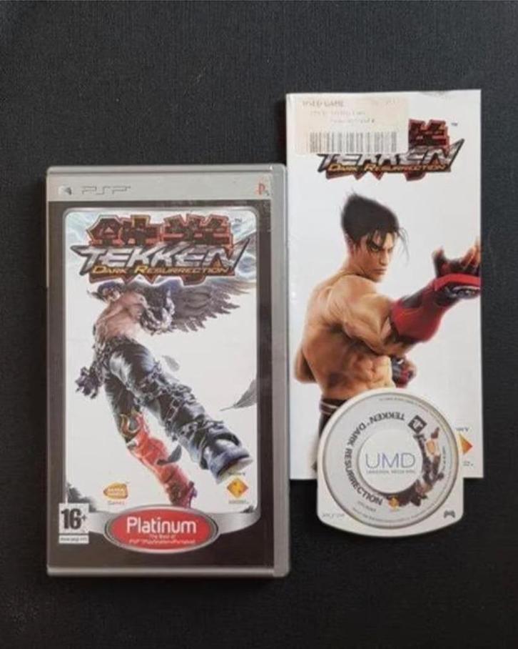 OPRUIMEN | PSP | TEKKEN Dark Resurrection, Spelcomputers en Games, Games | Sony PlayStation Portable, Gebruikt, Vechten, 2 spelers