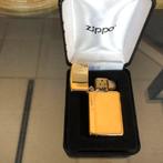 orginele DAMES ZIPPO AANSTEKER UITGEVOERD IN GOLD, Verzenden, Zo goed als nieuw