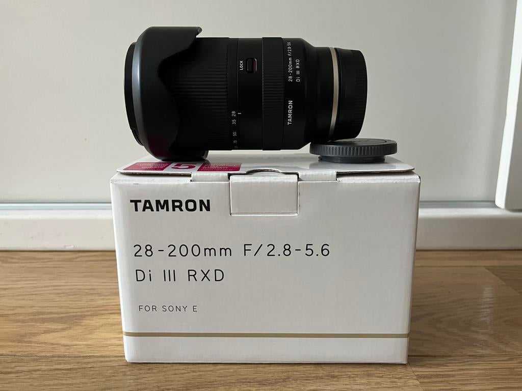 Tamron 28-200 Di iii RXD 02/2024, Audio, Tv en Foto, Fotografie | Lenzen en Objectieven, Ophalen of Verzenden, Zo goed als nieuw