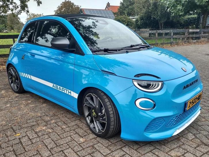 Fiat 500 E- Abarth-Scorpionissima- Cabrio-Verlaagd- Special!, Auto's, Fiat, Bedrijf, ABS, Airbags, Airconditioning, Android Auto