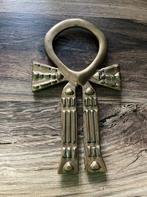 Antieke koperen sleutel tot het leven, Ophalen of Verzenden