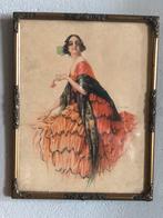 Litho gasper camps /gesigneerd, Ophalen of Verzenden