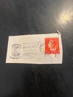 APELDOORN 1946 postzegel Wilhelmina 7,5c, Postzegels en Munten, Ophalen of Verzenden, Gestempeld