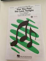 bladmuziek te koop Can you feel the love tonight, Zang, Les of Cursus, Nieuw, Ophalen of Verzenden