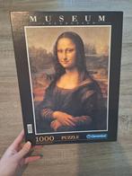 Clementoni puzzel 1000 stukjes Museum Collection Mona Lisa, Ophalen of Verzenden, Zo goed als nieuw