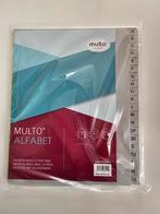 Multo Tabbladen Alfabet A5 - Nieuw, Ophalen of Verzenden, Nieuw