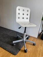Junior bureaustoel in hoogte verstelbaar ikea jules, Ophalen, Zo goed als nieuw, Beige, Bureaustoel