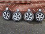 Lichtmetalen Velgen met Winterbanden - Seat, Ophalen, Gebruikt, 16 inch, Banden en Velgen