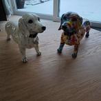 2 Teckels hond beeldjes, Ophalen of Verzenden, Zo goed als nieuw, Dier