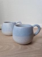 Handgemaakte Mokken - Lila/Grijs, Keramiek, Nieuw, Ophalen of Verzenden, Effen