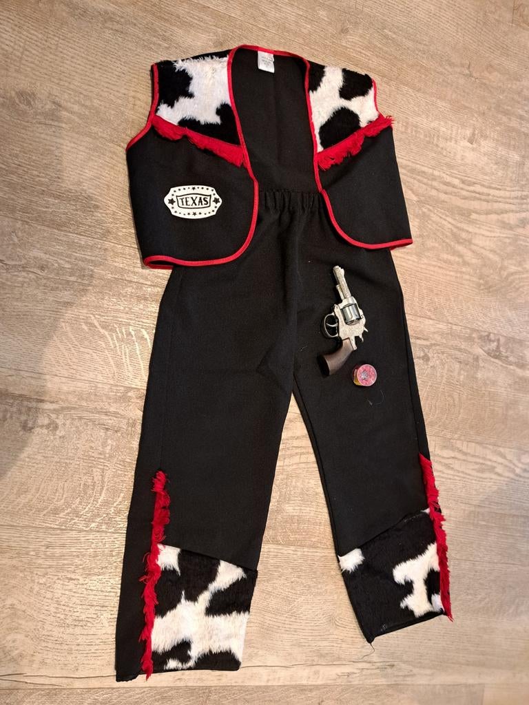 Cowboy pak maat 128, Ophalen of Verzenden