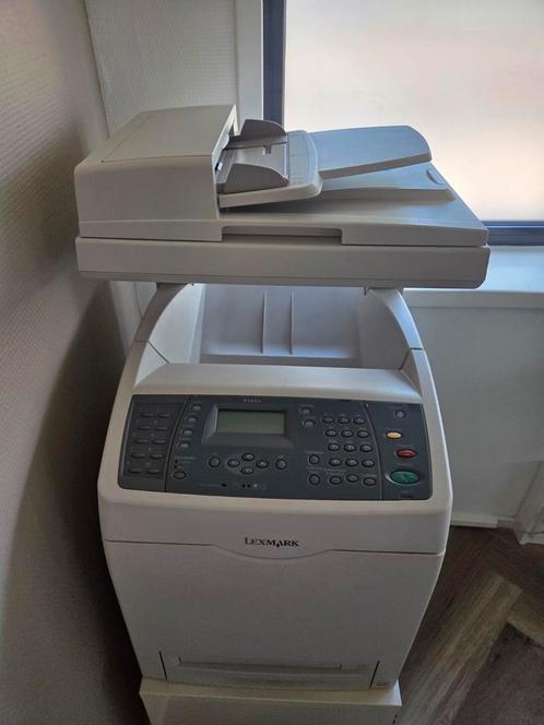 Lexmark netwerkprinter, Computers en Software, Printers, Gebruikt, Printer, Kleur printen, Kopieren, Scannen, Zwart-en-wit printen