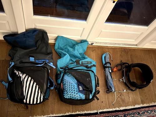 Gaastra Kitesurf set 14m, 11m, Bar en Mystic gordel, Watersport en Boten, Kitesurfen, Gebruikt, Kitesurf-set, 14 m², Geen board