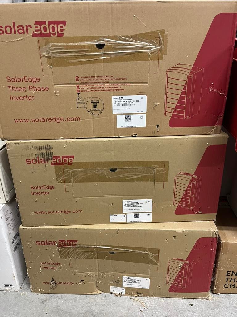 Omvormers Solar Edge 7k, 8k, 12.5k, Ophalen of Verzenden, Nieuw, Overige typen