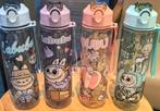 DRINKFLESSEN MET RIETJE! LABUBU💛🩷❤️💚, Ophalen of Verzenden, Nieuw