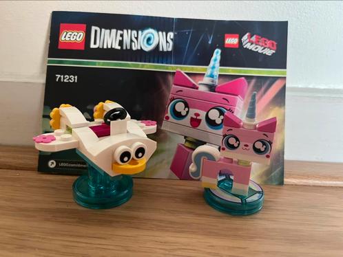Lego Dimensions - Unikitty, Verzamelen, Poppetjes en Figuurtjes, Zo goed als nieuw, Ophalen of Verzenden
