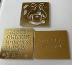 Embossing mallen, plastic en metaal plus emb. Pen, Ophalen of Verzenden