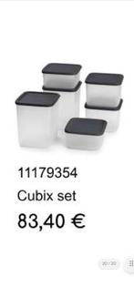 Nieuwe cubix set van tupperware, Ophalen of Verzenden, Nieuw, Overige typen