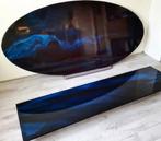 Epoxy tafel, Huis en Inrichting, Ophalen, Gebruikt, 100 tot 150 cm, 200 cm of meer