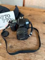 Nikon F70 met Nikon AF NIKKOR24-120mm 1:35-5.6D lens, NVT, Gebruikt, Spiegelreflex, NVT