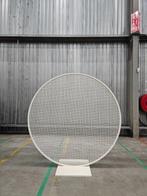 Roomdivider of bedboard wit staal 2 stuks, Ophalen
