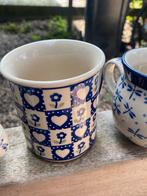 Bunzlau koffiemok in nieuwstaat, Ophalen of Verzenden, Zo goed als nieuw, Keramiek, Overige stijlen
