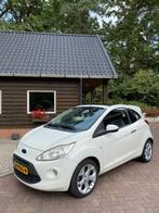 Ford Ka 1.2 ''11 Wit Titanium Uitv. pano.  Handel versn...., Auto's, Voorwielaandrijving, Parkeersensor, 1242 cc, 4 cilinders