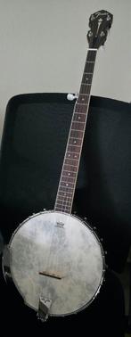 Fender FB-180E banjo 5 snarig zo goed als nieuw incl tas, Ophalen, Zo goed als nieuw