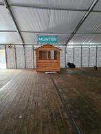 Twee demontabele verkoop/ tuinhuizen vraagprijs per huisje, 200 tot 400 cm, Tuinhuis, Zo goed als nieuw, Zonder ramen