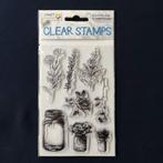 Clearstamps stempel 10, Hobby en Vrije tijd, Nieuw, Clearstamp, Ophalen of Verzenden