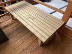 Tafel Hugo laag 48 cm. X 80 x 180cm, Ophalen, Zo goed als nieuw, Rechthoekig, Hout