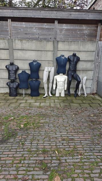 Diverse etalagepoppen beschikbaar voor biedingen