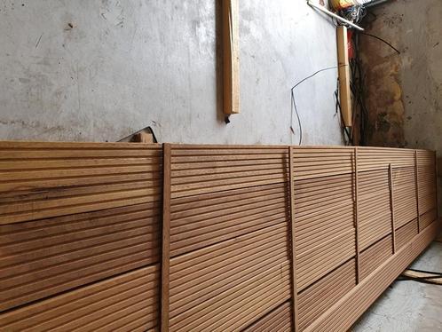 hardhouten terasplanken ongeveer 25mm dik 145mm breed prijs, Tuin en Terras, Palen, Balken en Planken, Nieuw, Balken, 250 cm of meer