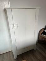 WOOOD Gijs Boerenkast - Wit, Ophalen, 50 tot 100 cm, 150 tot 200 cm, 25 tot 50 cm