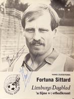 Spelerskaart Hans Zuidersma Fortuna Sittard 1981-1982, Verzenden, Zo goed als nieuw, Ajax, Spelerskaart